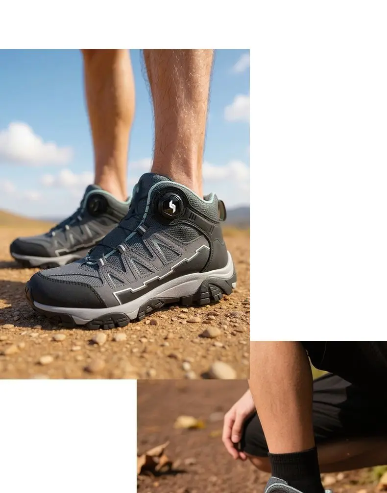 Scarpe da trekking professionali unisex Scarpe da alpinismo comode e antiscivolo Scarpe da trekking da esterno di alta qualità