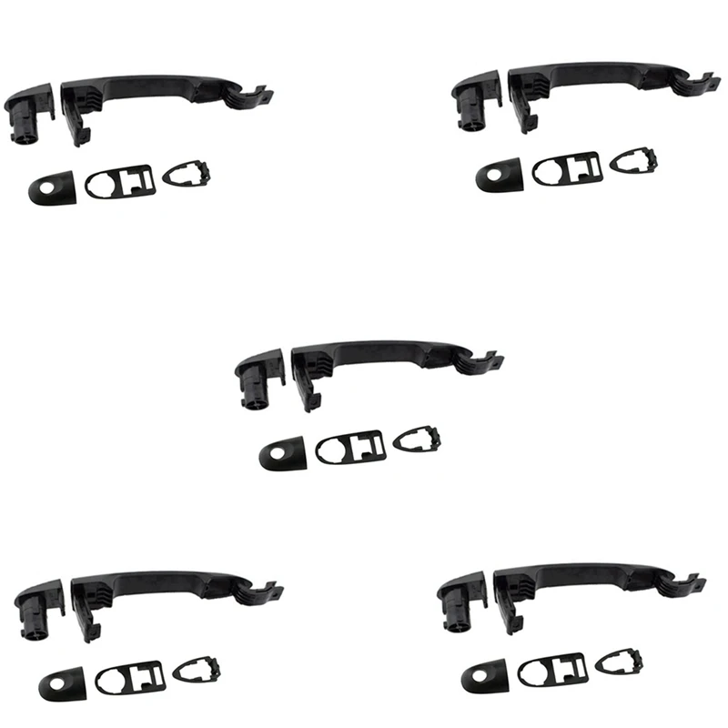 5X Front Rear Left Right Exterior Door Handle T For Renault Kangoo Express 2008-2017 7701478188