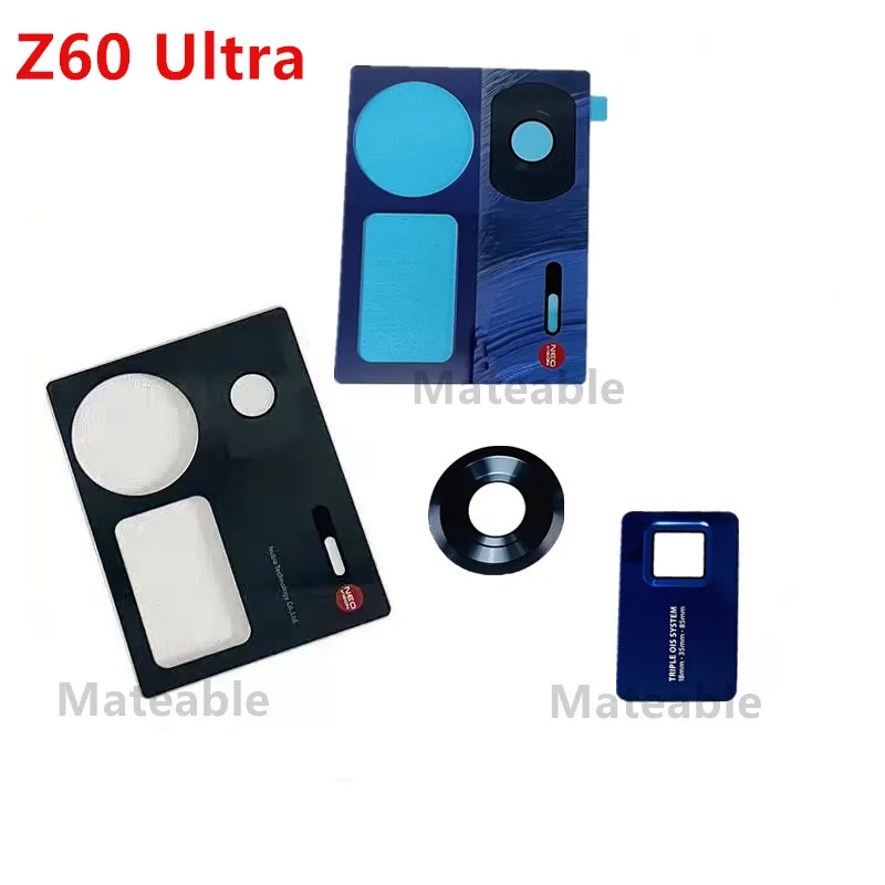 Z60Ultra For ZTE Nubia Z60 Ultra Camera Lens Glass Repair Rear Housing Replace Repair Parts NX721J