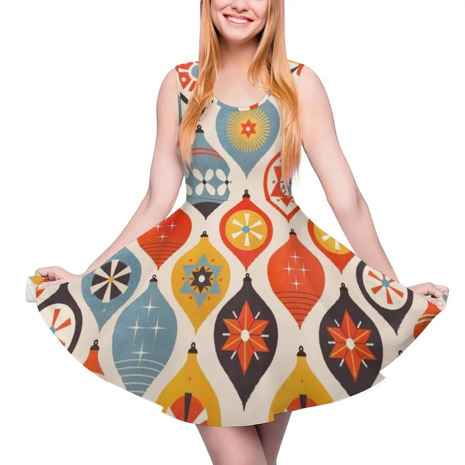 

Christmas Tree Decorations Sleeveless Dress dresses women summer 2024 dress for women