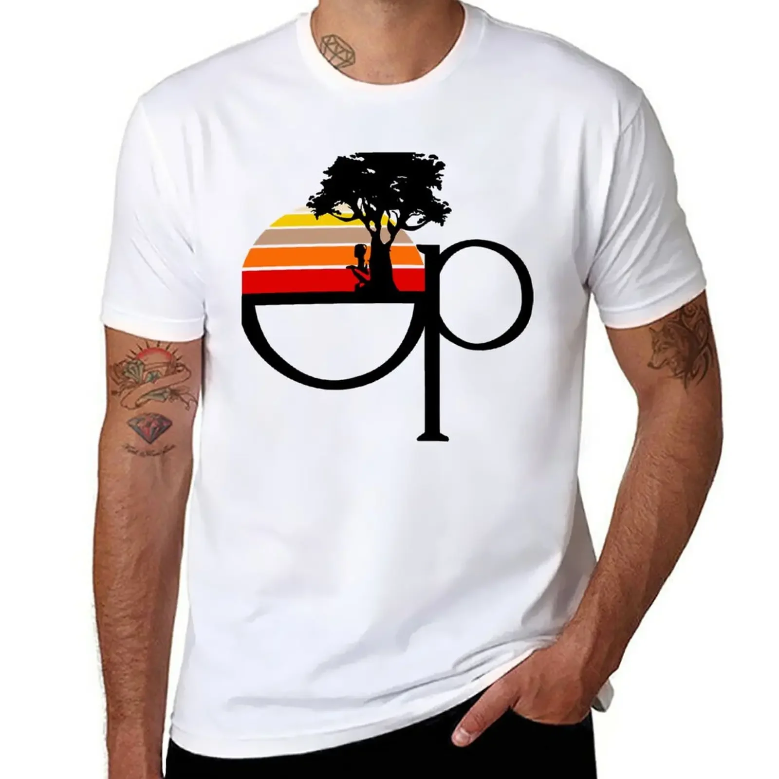 

New Ocean Pacific Vintage 80s T-Shirt summer tops plus size tops fitted t shirts for men