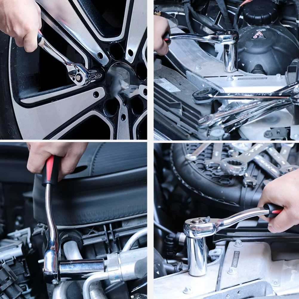 

4pcs Electric Wrench Socket Set Impact Adapter Reducer Converter For Square Drive Tools Hardened Steel Anti-Corrosion