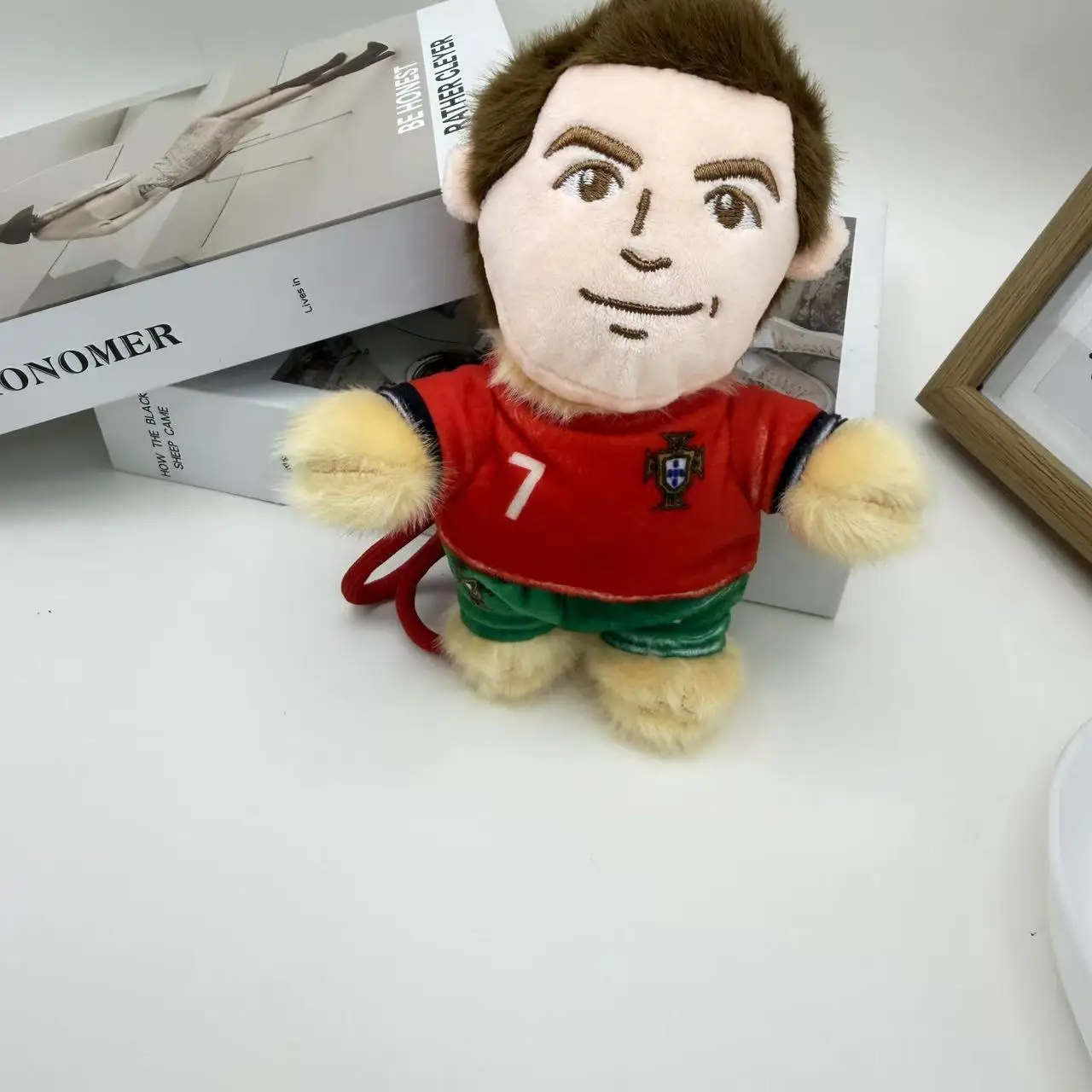 15CM Argentina Portugal Doll Plush Figure Star Commemorative Merchandise Cartoon Pendant Fan Collectible Accessories Gifts view 6