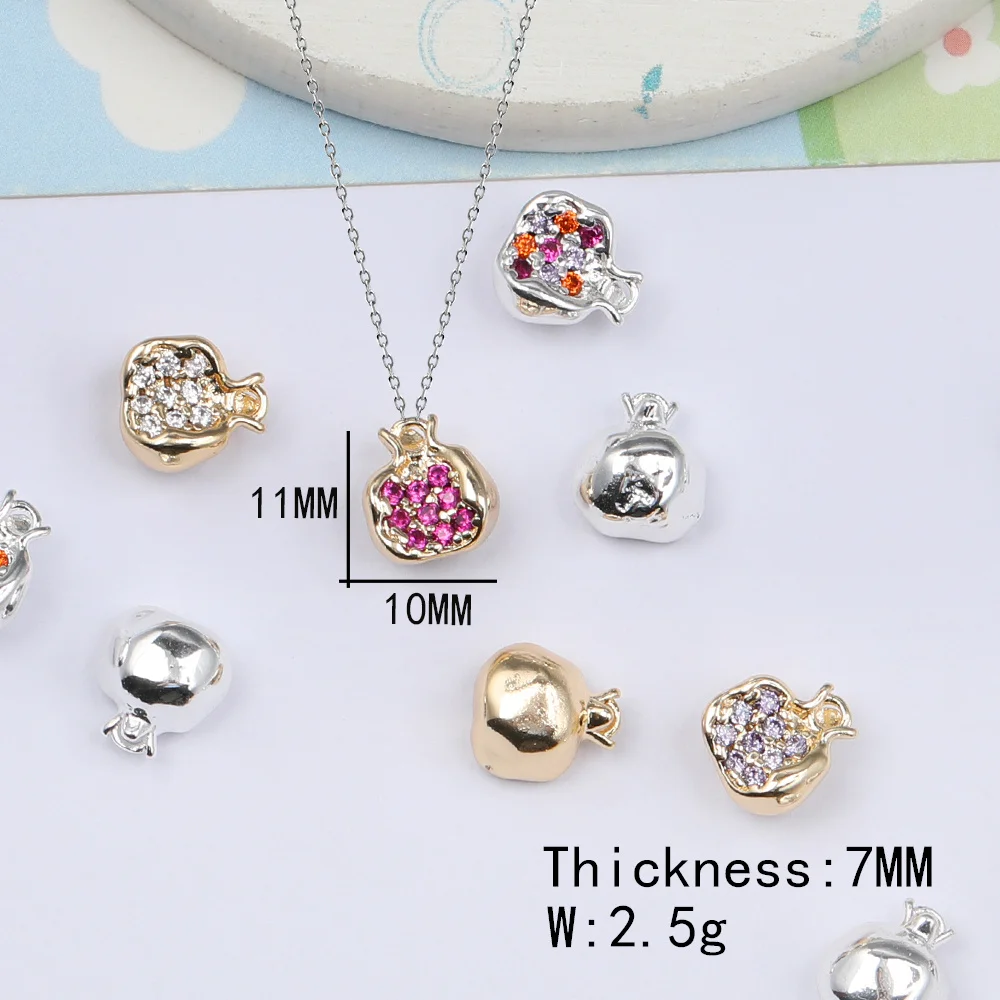 تصميم حلو-سحر شكل الرمان تشيكوسلوفاكيا ، أساور حجر الراين ديي ، مجوهرات ، 10 × 11 ، 50 ، + + +