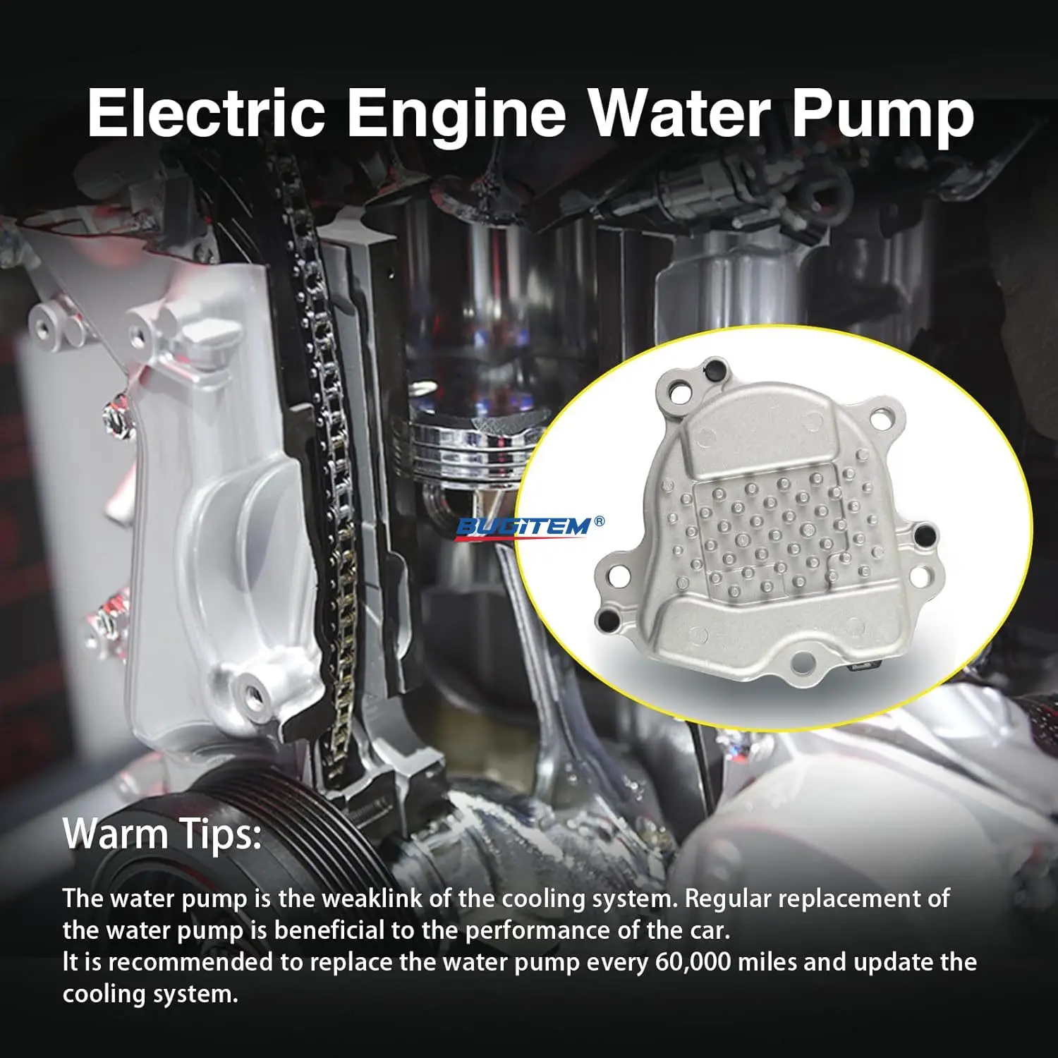 ل 2012-2018 تويوتا كامري 2013-2018 لكزس ES300H 2.5L 2013-2018 تويوتا أفالون L4 الهجين 161A0-39025 مضخة مياه المحرك الكهربائي