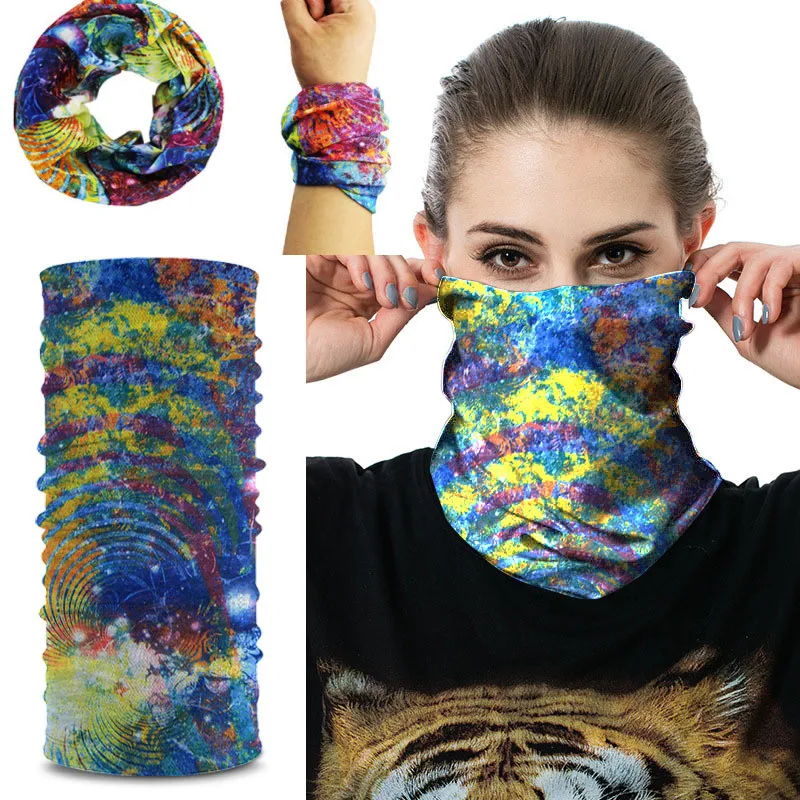 

10pcs Magic Scarf Men Cycling Seamless Balaclava Head Scarves Outdoor Sports Headband Neck Warmer Bandanas Face Mesh