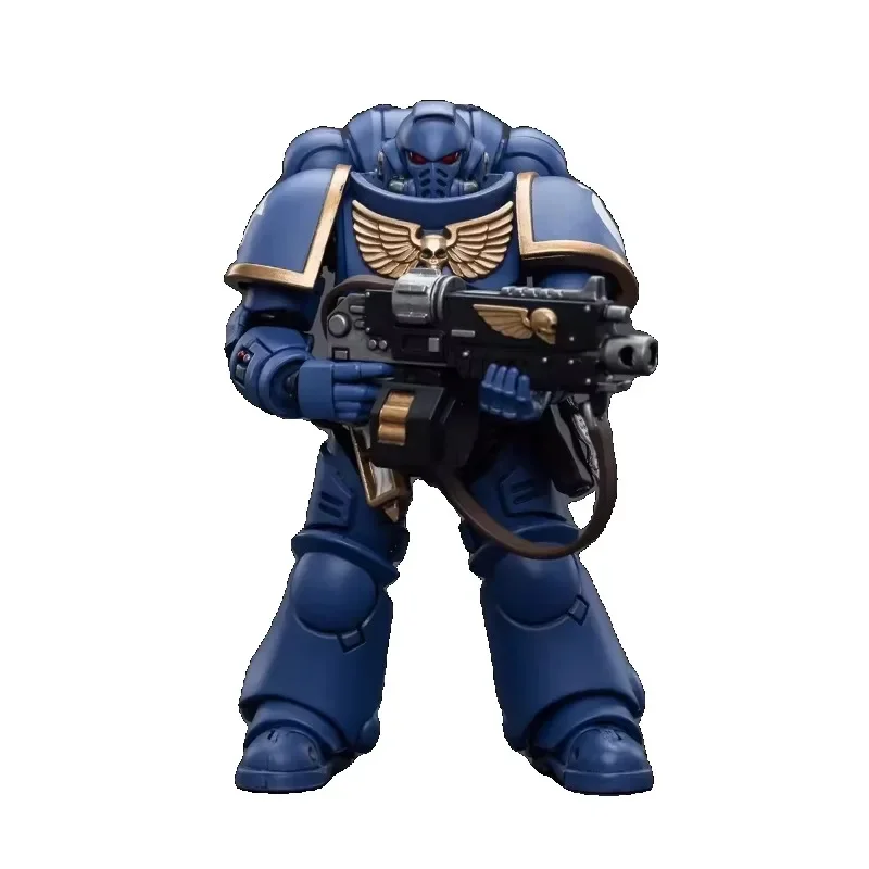 Joytoy warhammer 40k ultramarines intercessors anime figura de ação 1/18 warhammer espaço decoração marinha brinquedos presente aniversário