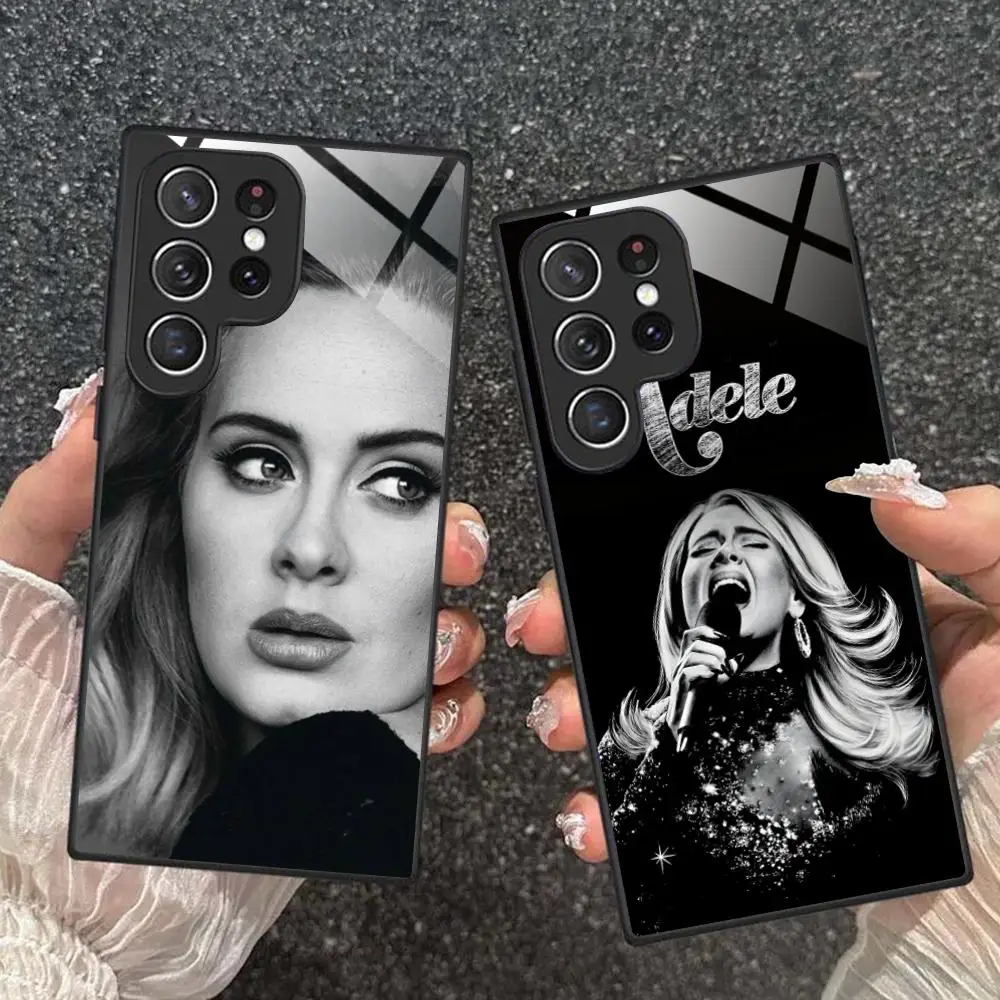 Adele Adkins Mobile Phone Case for Samsung Galaxy S26 S25 S24 S23 S22 S21 S20 Note20 Plus FE Ultra Glass Colorful Cover Cover