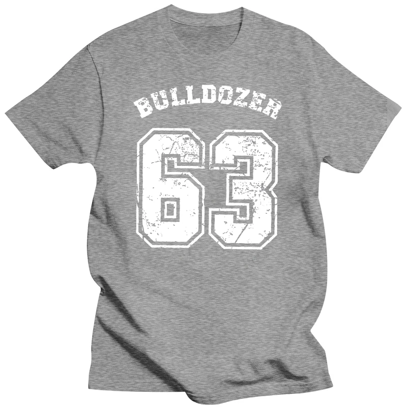 Bulldozer 63 Mucke Fun Kul Pt-Camiseta para hombre nueva manga corta de algodón Casual hombres moda Slim Fit Cu verano hombres camisa Tops camiseta