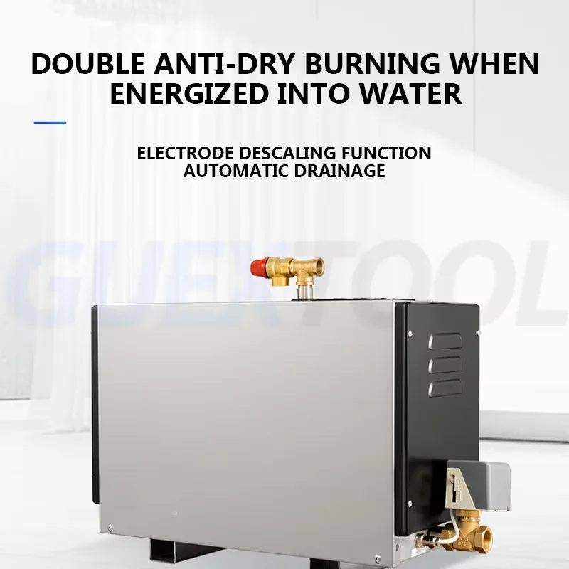 

4.5KW-21KW Portable Sauna Steam Generator Multi Functional Portable Bathroom Steam Engine Stainless Steel Steam Generator