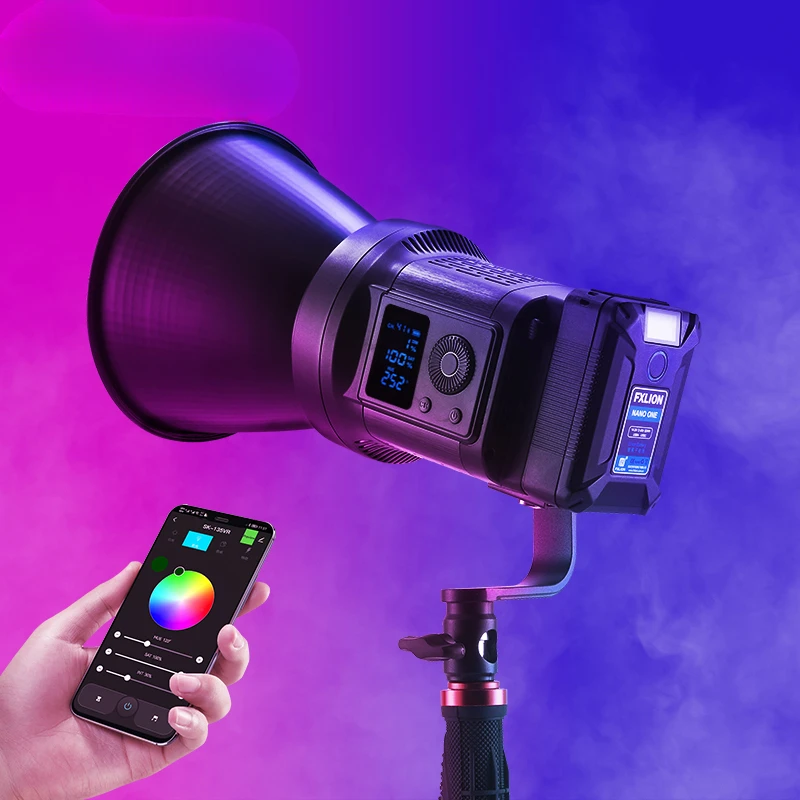 Lampa wideo TOLIFO SK-135VR 135W Bowens zainstalowana oświetlenie fotograficzne LED RGB z torbą do przechowywania, odpowiednia dla TikTok