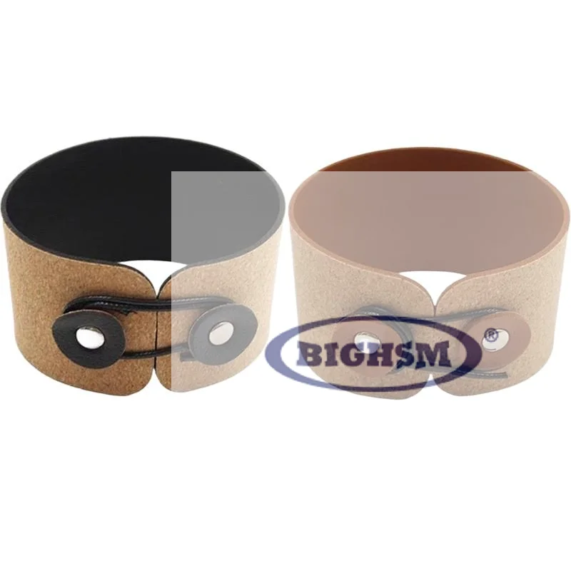 Elegant Portable Steel Coffee Mug Cover PU Leather Heat Resistant Espresso Cup Sleeve For Hot Drink and Cold Beverage