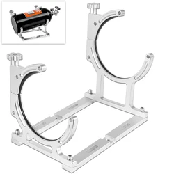 TML 7” Nitrous Oxide Nos Billet Aluminum Single Bottle Holder Bracket for 10-15 pound nitrous bottle Replace for PCE150.1001