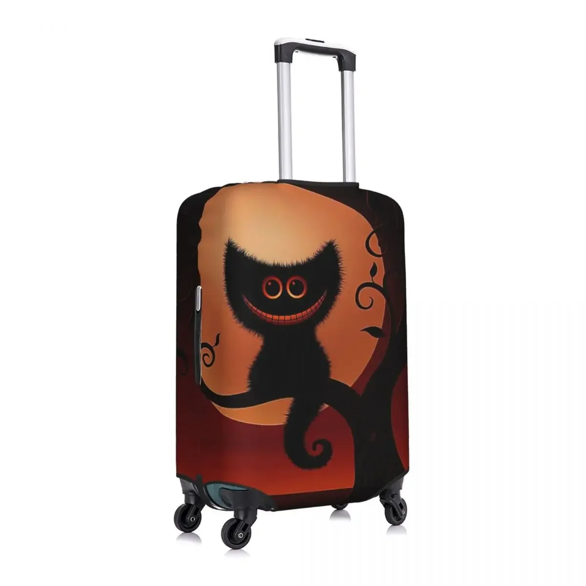 Защитный чехол для чемодана с принтом на Хэллоуин, эластичный Водонепроницаемый чехол для чемодана 18-32 дюйма, аксессуары для путешествий