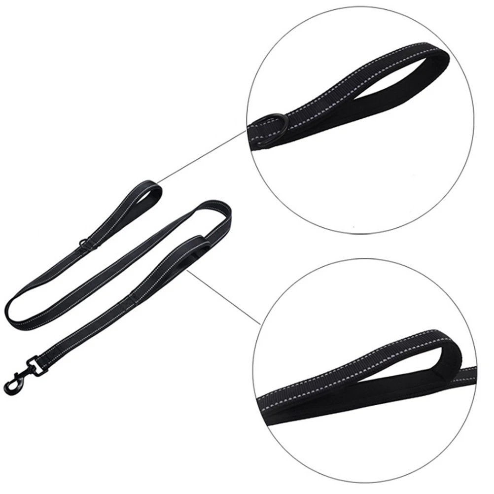 

Reflective Leash Walk The Dog Thick Walking Training Leads Pet Medium and Large Dogs