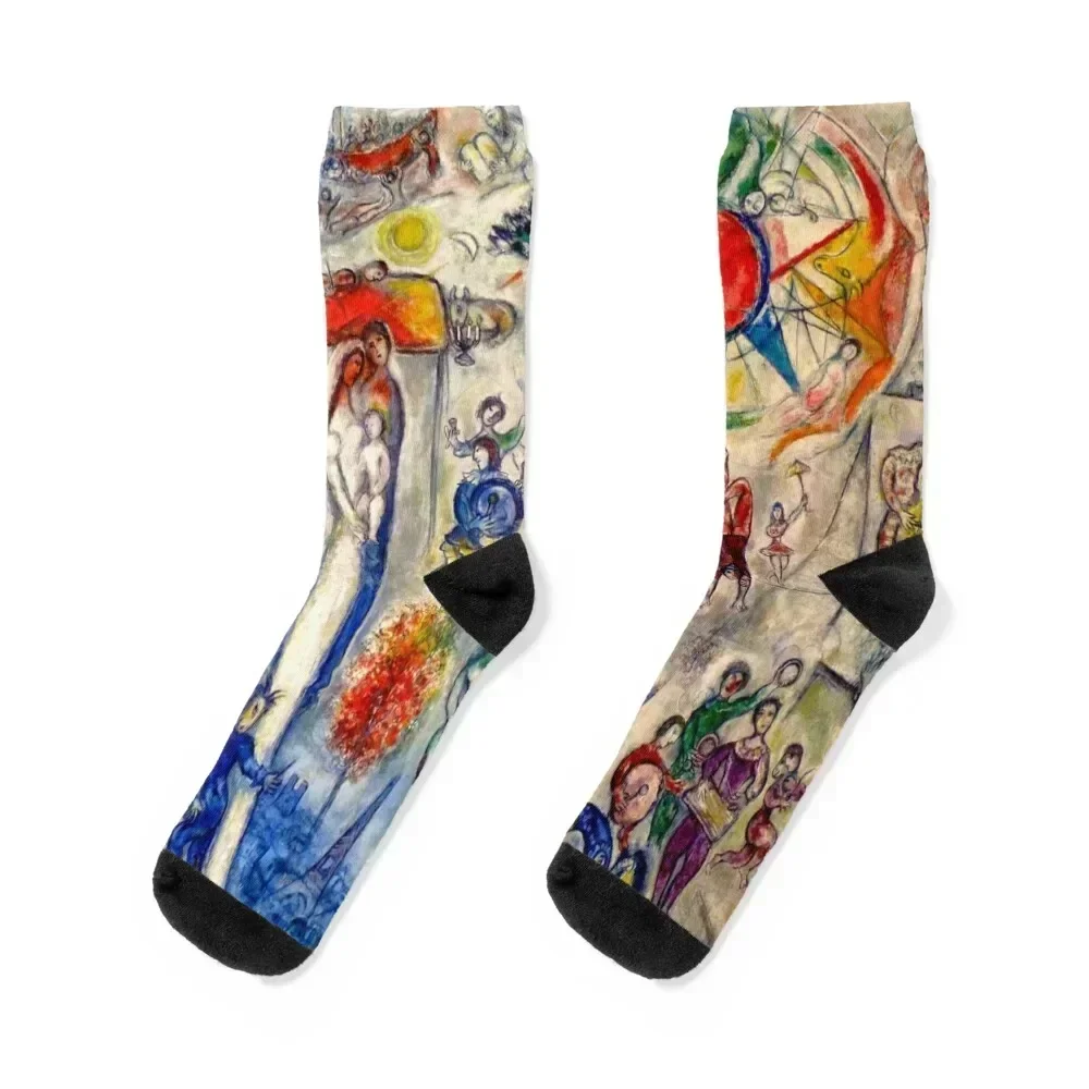 

Dessin par marc chagall marc chagall paintings marc chagall artwork Socks FASHION cute Sports Ladies Socks Men's