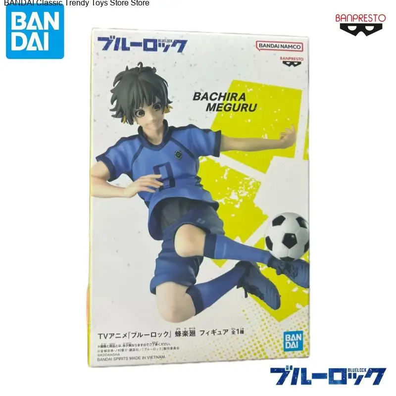 Bandai Origineel Op Voorraad Banpresto Blue Lock Anime Karakters Nagi Seishiro Model Action Figure Garage Pop Gloednieuwe Boxed