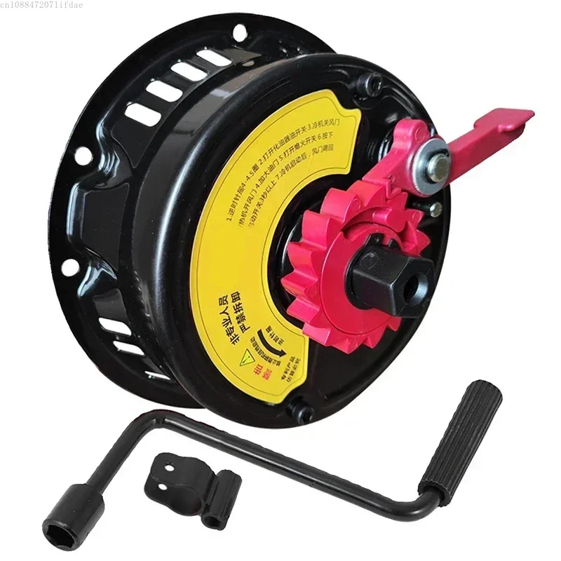 

Engine mini tiller, sprayer, water pump, generator, 168/170F, hand-cranked pull-free start, new iron shell