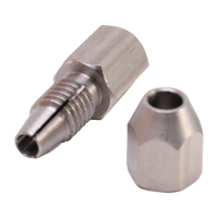 B21B 2Pcs RC Boat Flexible Coupling CNC Stainless Steel & 1SET FT011-7 Metal Water Cooling System Parts For Feilun FT011