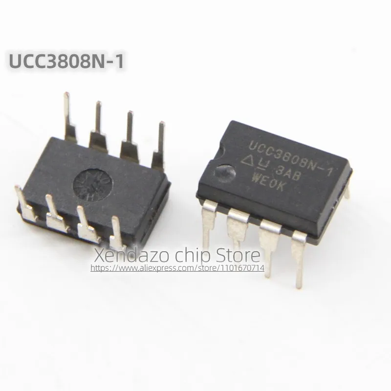 5pcs/lot UCC3808N-1 UCC3808N DIP-8 package Original genuine Power chip