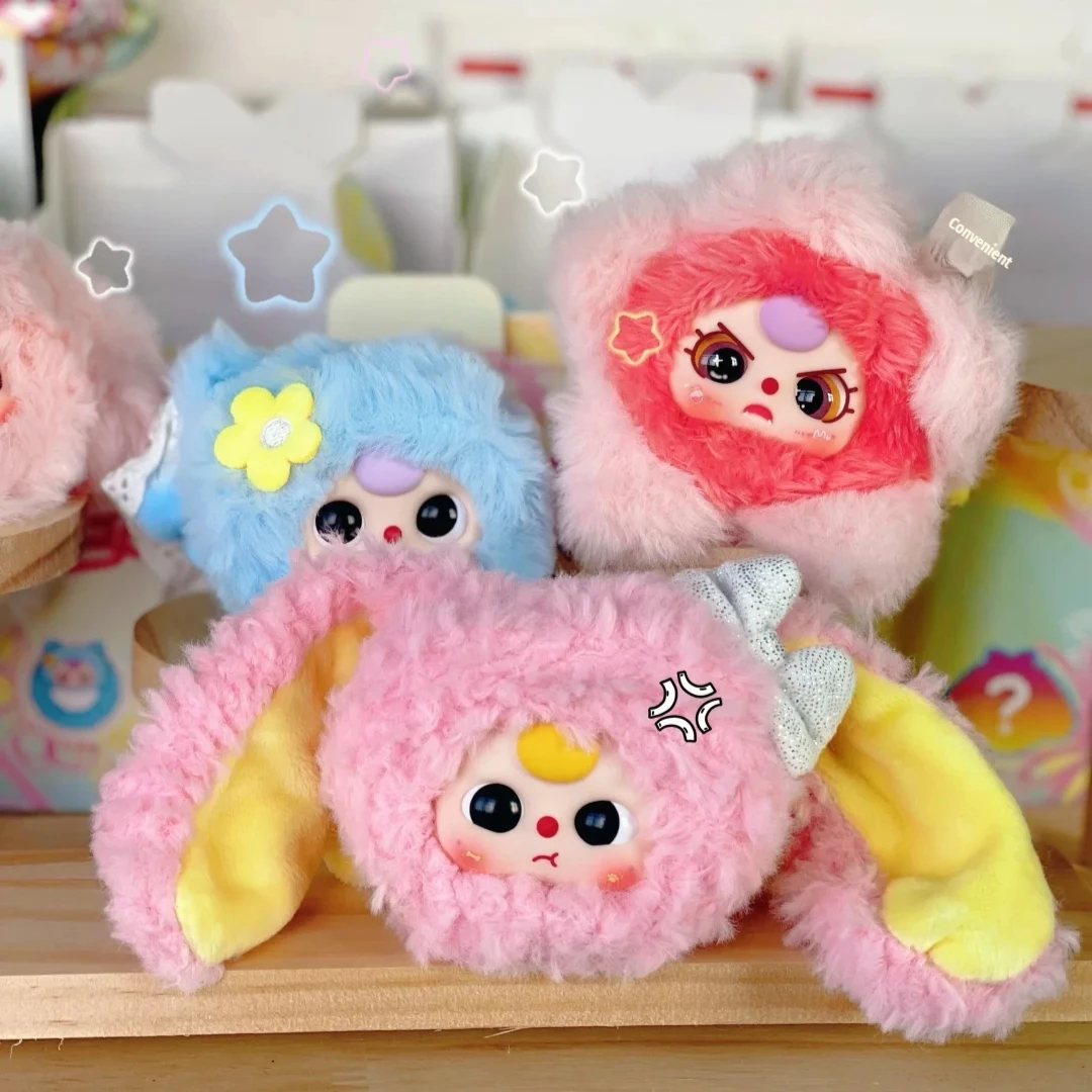 Baby Three Cute Flower Hair Ring Series Plush Blind Box Doll Hair Tie Hair Accessory Decorative Ornament Collection Girl's Gifts view 5