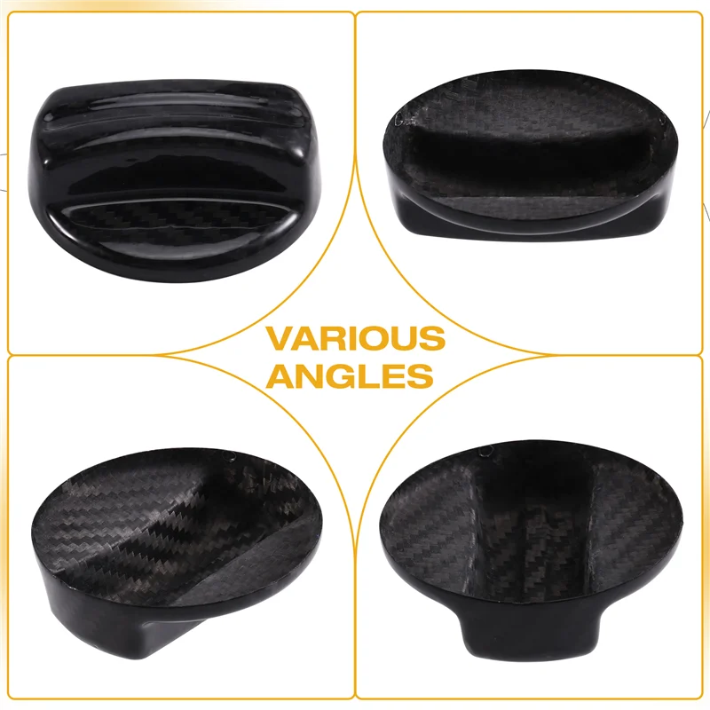 

Carbon Fiber Trim Sticker For Car Fuel Tank Cap Fuel Tank Inner Cover For BMW Car Accessories