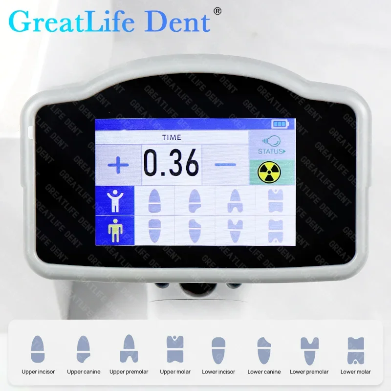 GreatLife الأسنان Hyperlight X-12U نوع X-Ray الرقمية المحمولة X راي Rvg الاستشعار آلة نظام كاميرا Rx