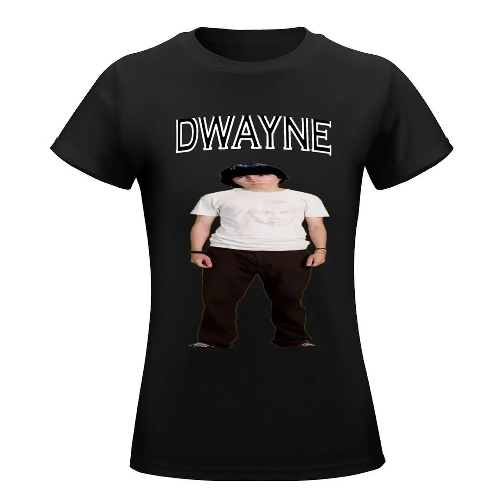 Dwyane Hooover T-Shirt tees anime clothes t shirts for Womens