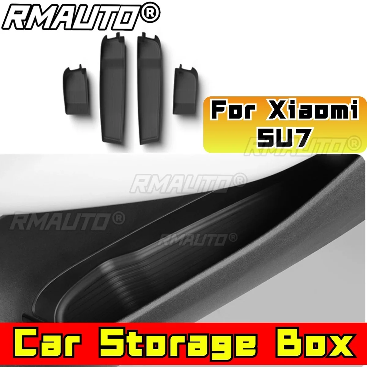 

Car Door Side Storage Box Interior Storage Accessories For Xiaomi Su7 Car Storage Body Kit Exterior Part