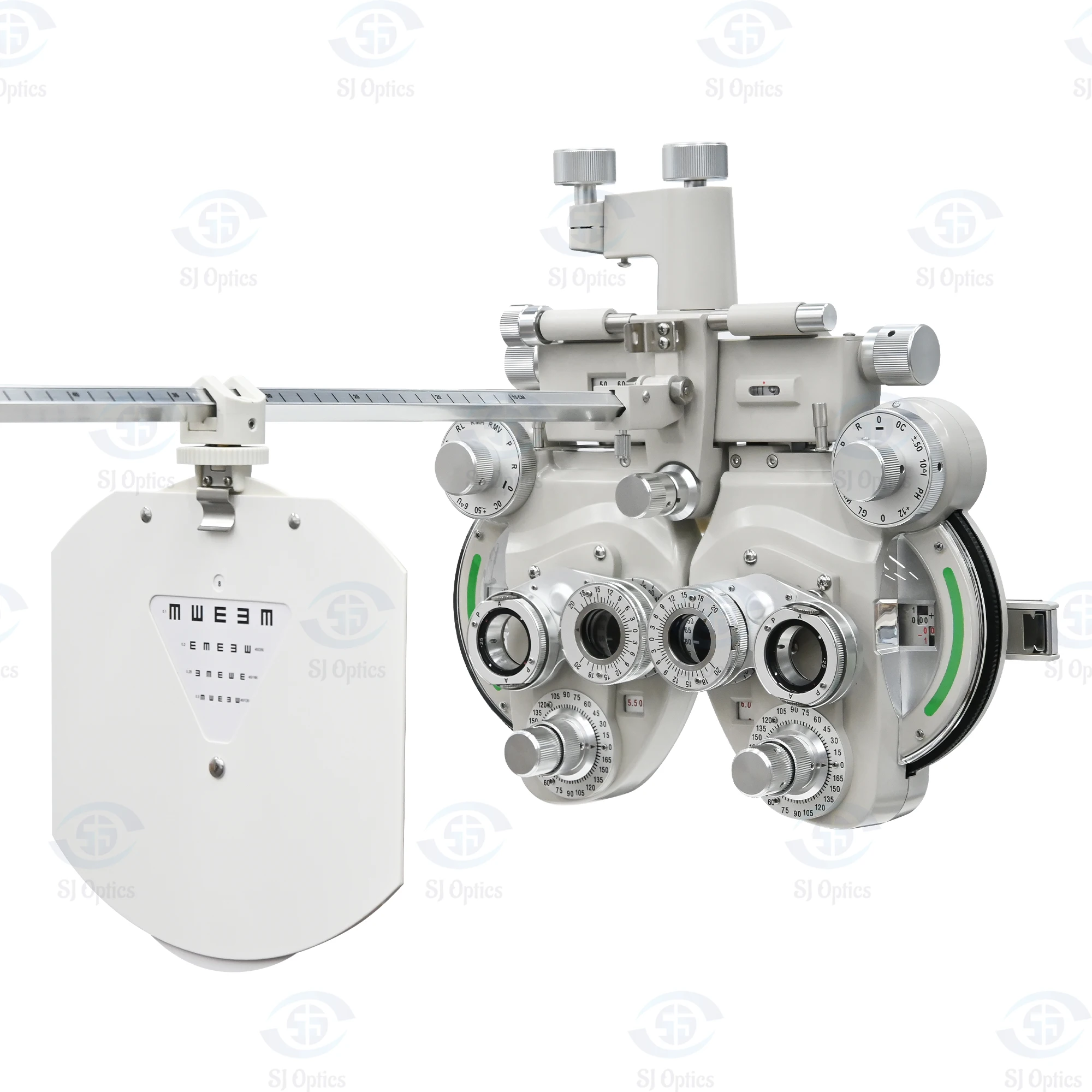 

SJ Optics DPS-300 Portable Phoropter Ophthalmic Manual Eye Tester Vision Tester Machine Optical Instruments