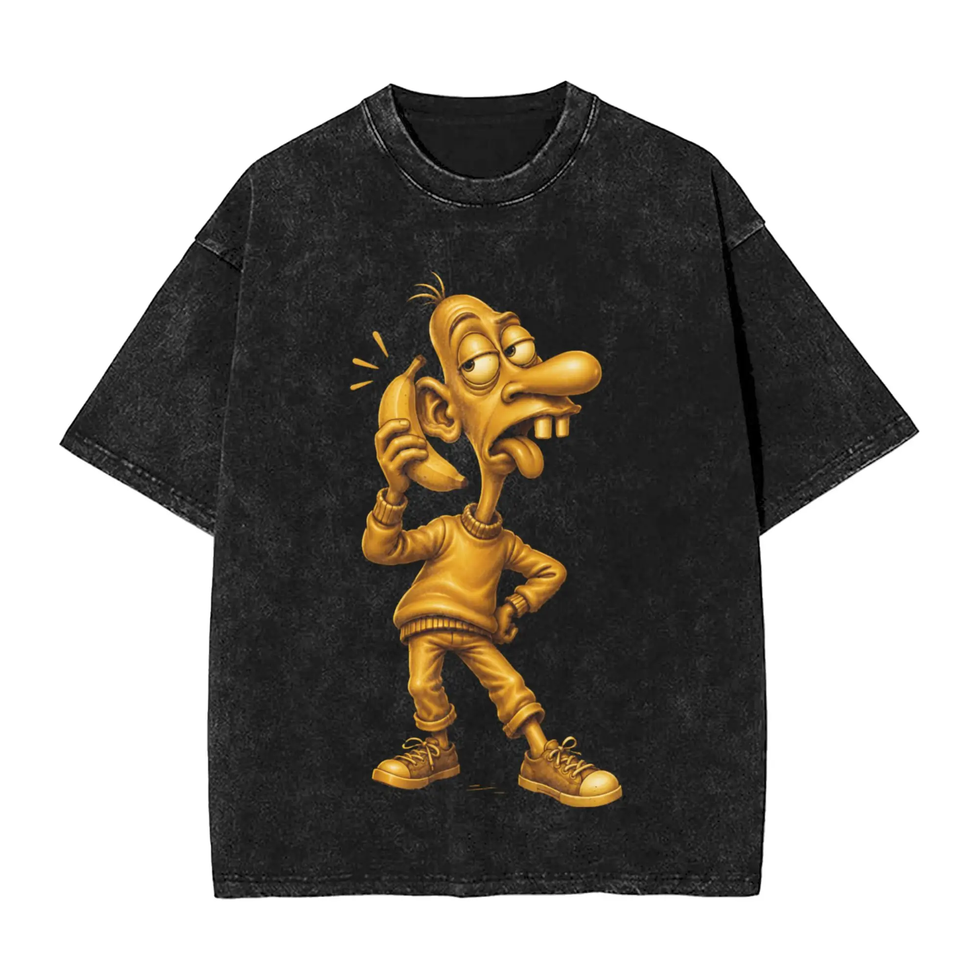 Neegy Meme Funny Internet Brainrot Gen Z Humor T Shirt Washed T-Shirts  Vintage Men Women Tops Streetwear Summer Tee Shirt