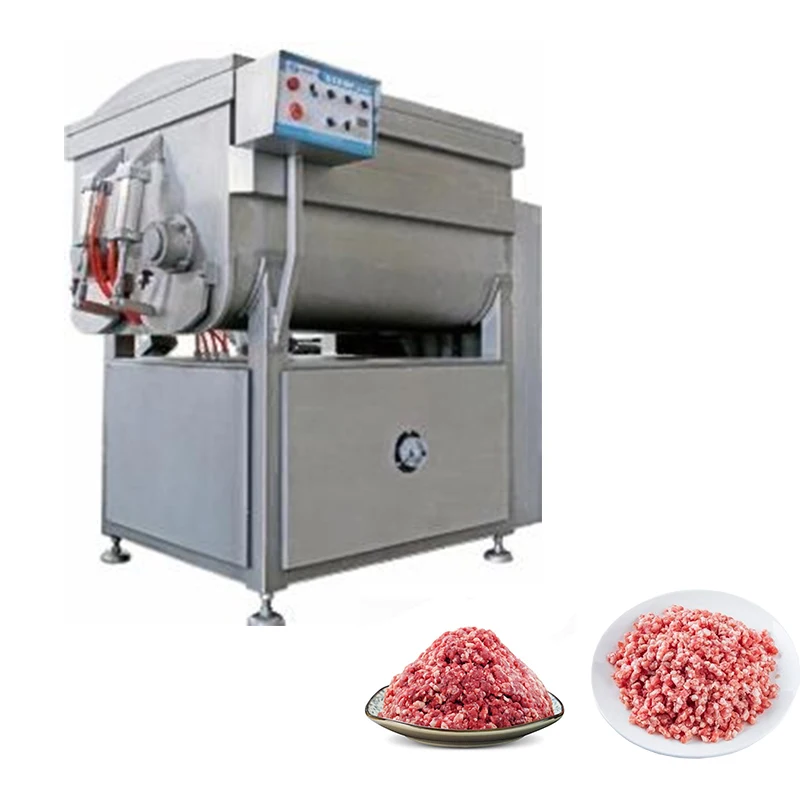 High Precision Three Phase 220V Industrial Vacuum Vegetable Meat Blender Sausage Stuffing Mixer