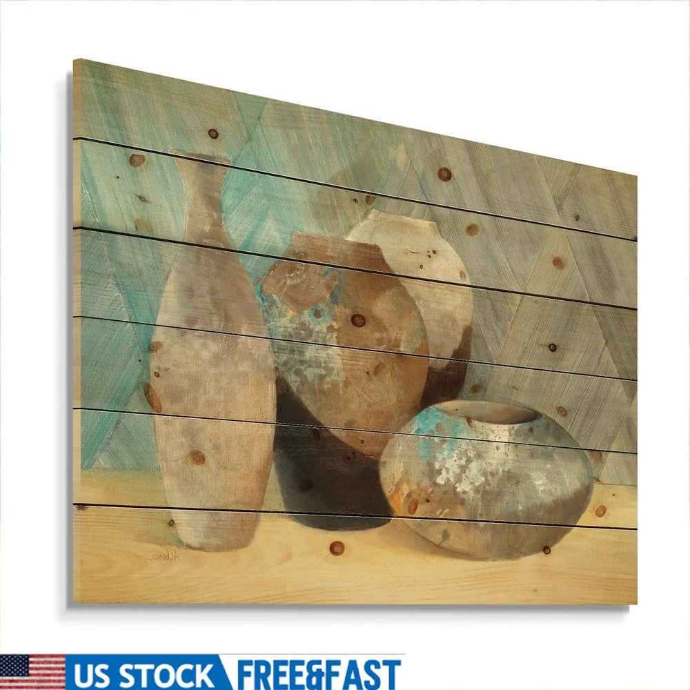

Original Handpainted Still Life Wood Art Rustic Home Decor High Quality Fine Art Ready to Hang