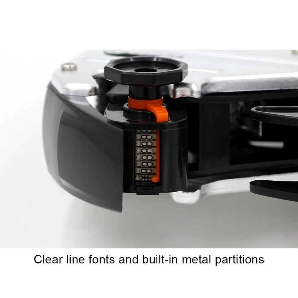 

1 шт. новая этикетировочная машина для ценника трапециевидной формы MX-H813, этикетировочная бумага, ценник, инструмент для демонстрации этикеток, 8 цифр, устройство для изготовления этикеток для розничного магазина