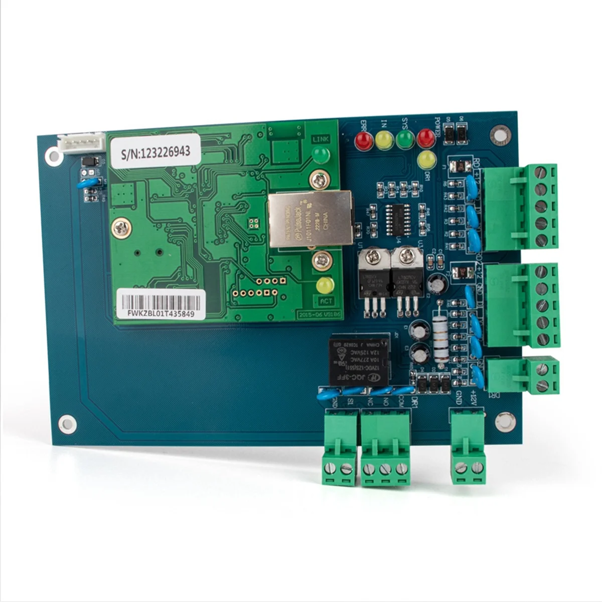 Imagem -03 - Painel de Controle de Acesso para Portas Controle de Acesso Wiegand Rede Tcp ip 26 Acesso 26