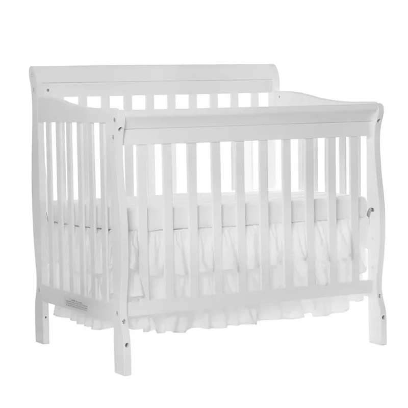 

Высококачественная экологичная деревянная детская кроватка с защитным барьером от падения для малышей