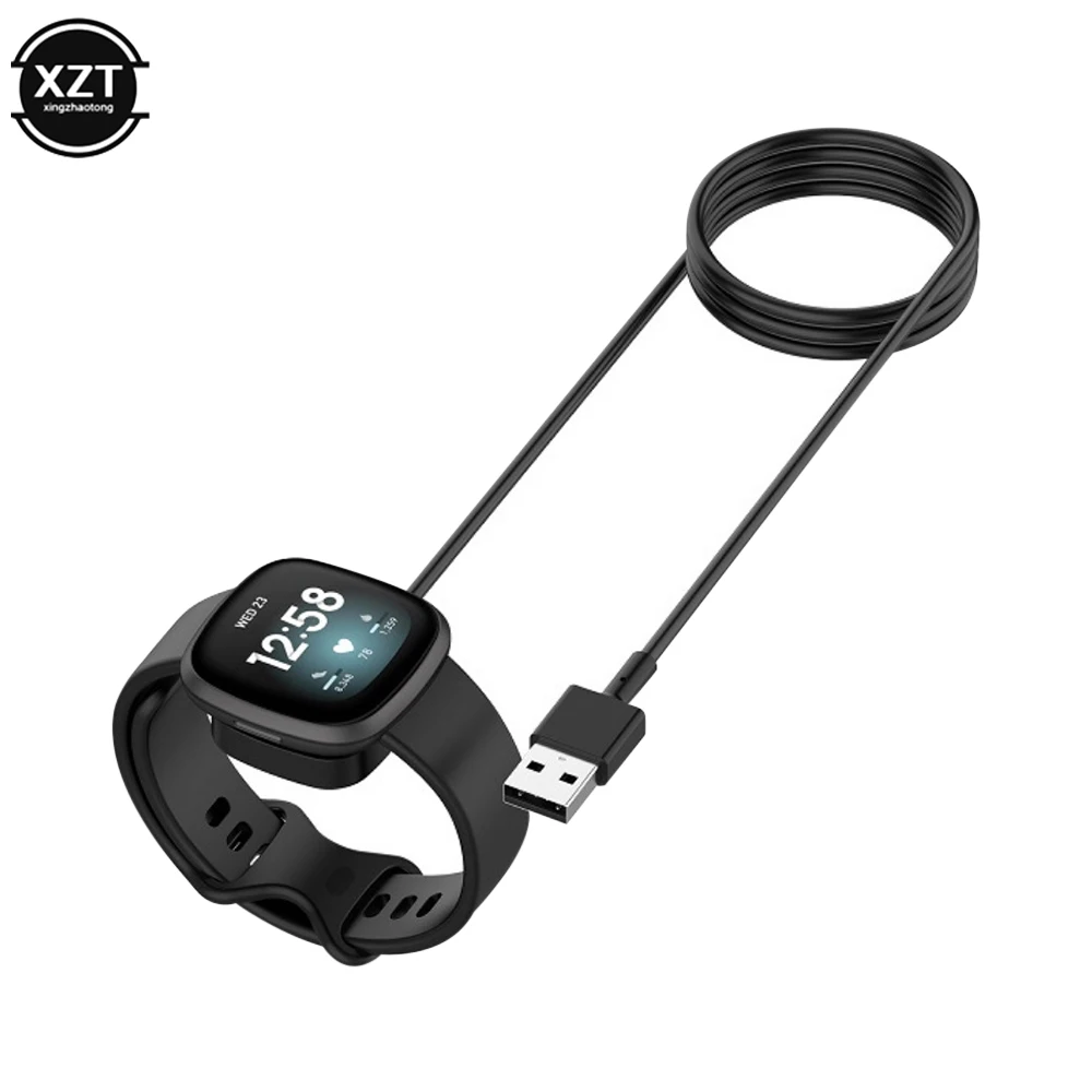 Charging Dock For Fitbit Versa 3/Fitbit Sense Smart Watch Bracelet Magnetic Charger Adapter Multi-functional USB Charging Cable