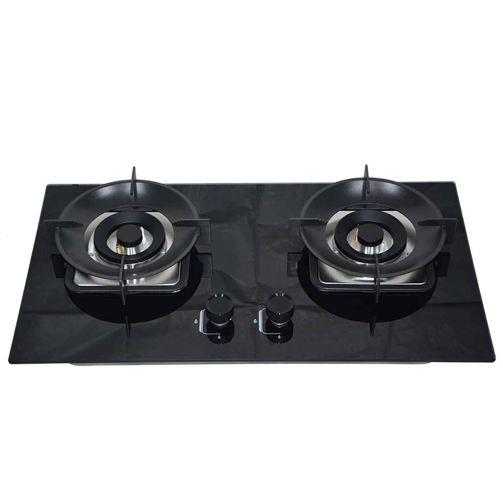 2-Burner Built-in Gas Hob - Factory Custom Affordable Cooktop with Dual Fuel Capability, Value Priced