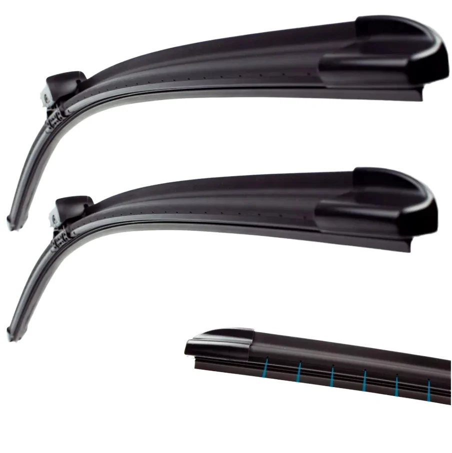 Hot-selling Heated Water Spray Wipers Factory Rubber Black Windshield Wiper Blade Set for Volvo XC60 & S60 1 Set