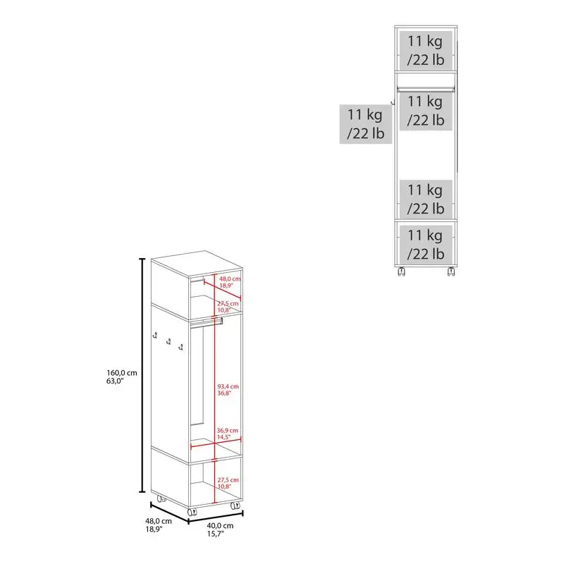 Lemari Penyimpanan Kamar Tidur Hitam, Desain Modern yang Stylish, Solusi Hemat Ruang, Sempurna untuk Rumah Apa Pun