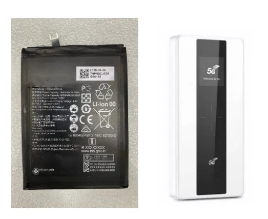 New Battery 3.82V/8000mAh HB896487ECW Battery For 5G Accompanying WiFi Pro High Configuration E6878-370 Battery