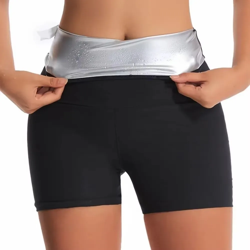 

Корректирующее белье с высокой талией, спортивные штаны, горячий термокомпрессионный дизайн, женские леггинсы для фитнеса, тренажер для талии, эластичная ткань