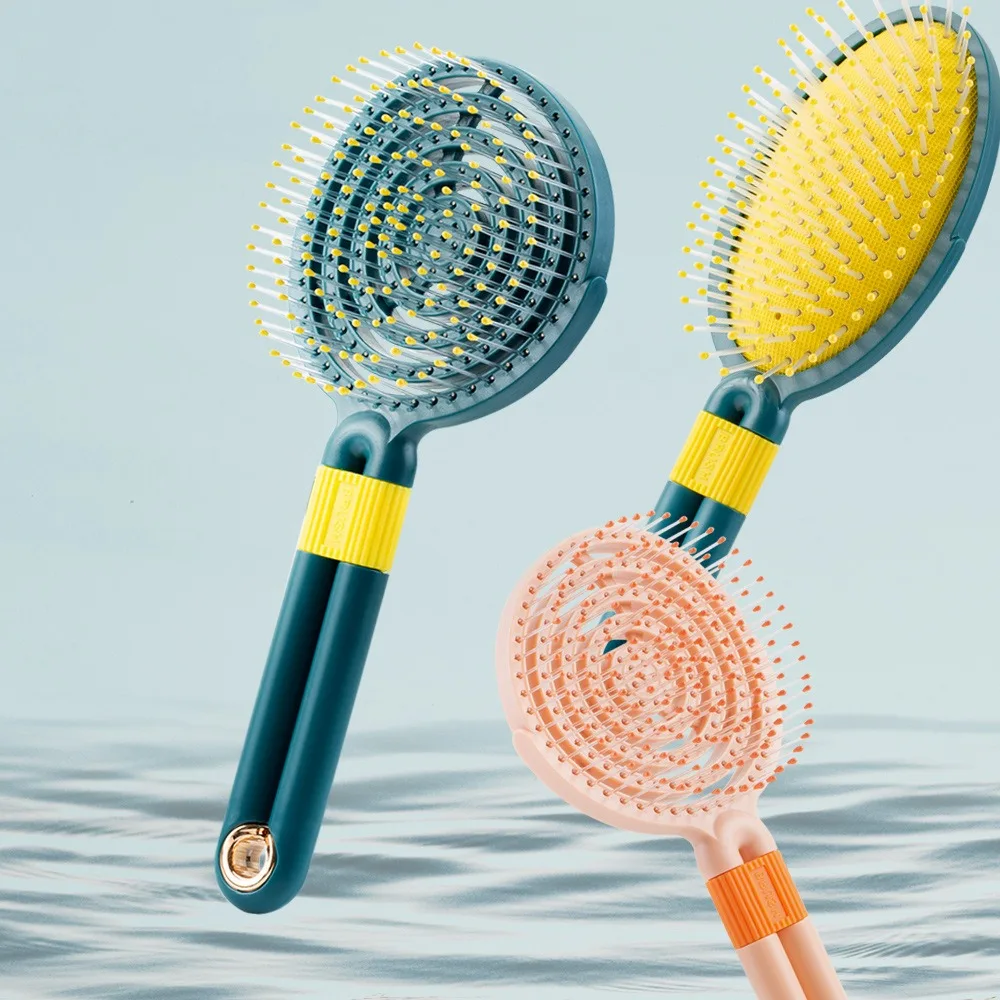 1 قطعة مكافحة ساكنة تصفيف الشعر مشط الفتيات فروة الرأس تدليك وسادة هوائية فرشاة شعر الرطب مجعد فرش تصفيف أداة الحلاق اكسسوارات #2