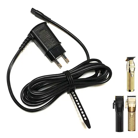Cargador UE 4,5 V para BaByliss PRO FX820,FX788,FX787,FX870,FX707, cable de alimentación para recortadora inalámbrica, adaptador de CA para cortadora BaBylissPRO