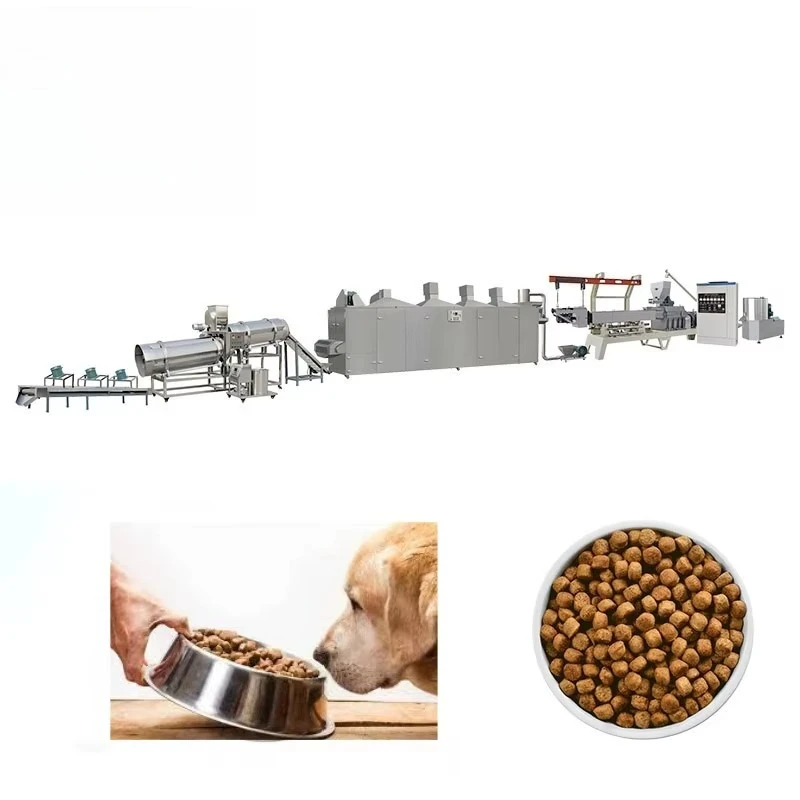 Pet Food Processing Machine Food Processing Lines New Model 2025 Extruder Machine for Pet Dog Food Processing