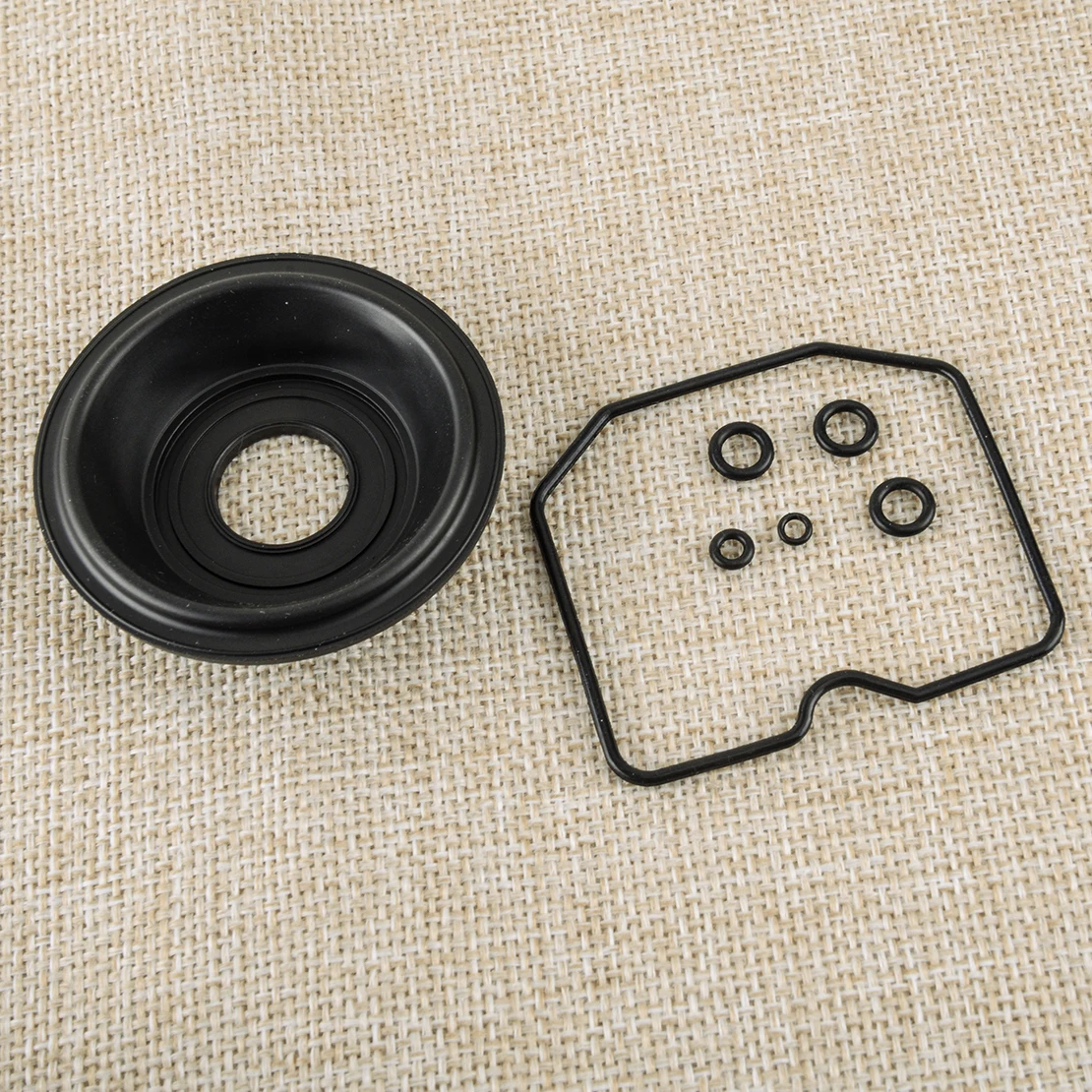 2 مجموعات المكربن إصلاح إعادة بناء عدة المكبس الحجاب الحاجز صالح لكاواساكي KAF450 B1 البغل 1000 UTV 88