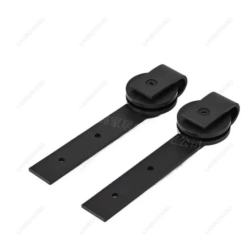 Sliding Barn Door Track Carbon Steel Hanging Rail Retro Guide Rail For Wooden Sliding Door Home Hardware Accessory view 2