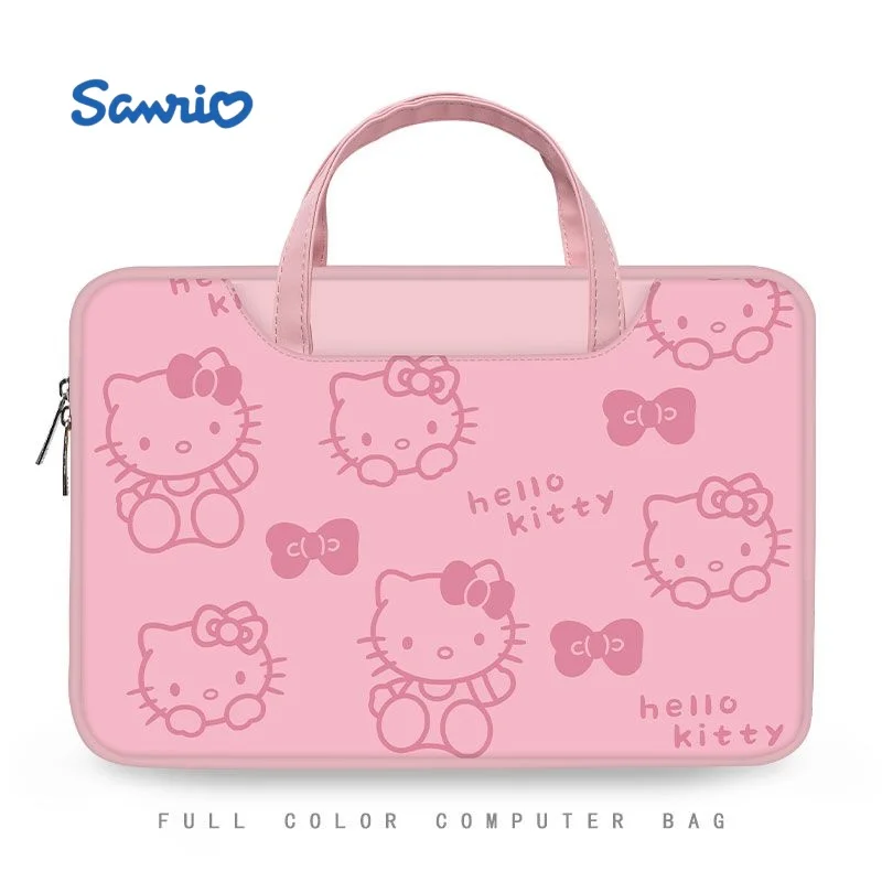 New Sanrio Hello Kitty Pink Laptop Bag For 13 13.3 16 Inch Notebook Case Lenovo Xiaoxin Huawei Inner Tank Protector Cute Handbag