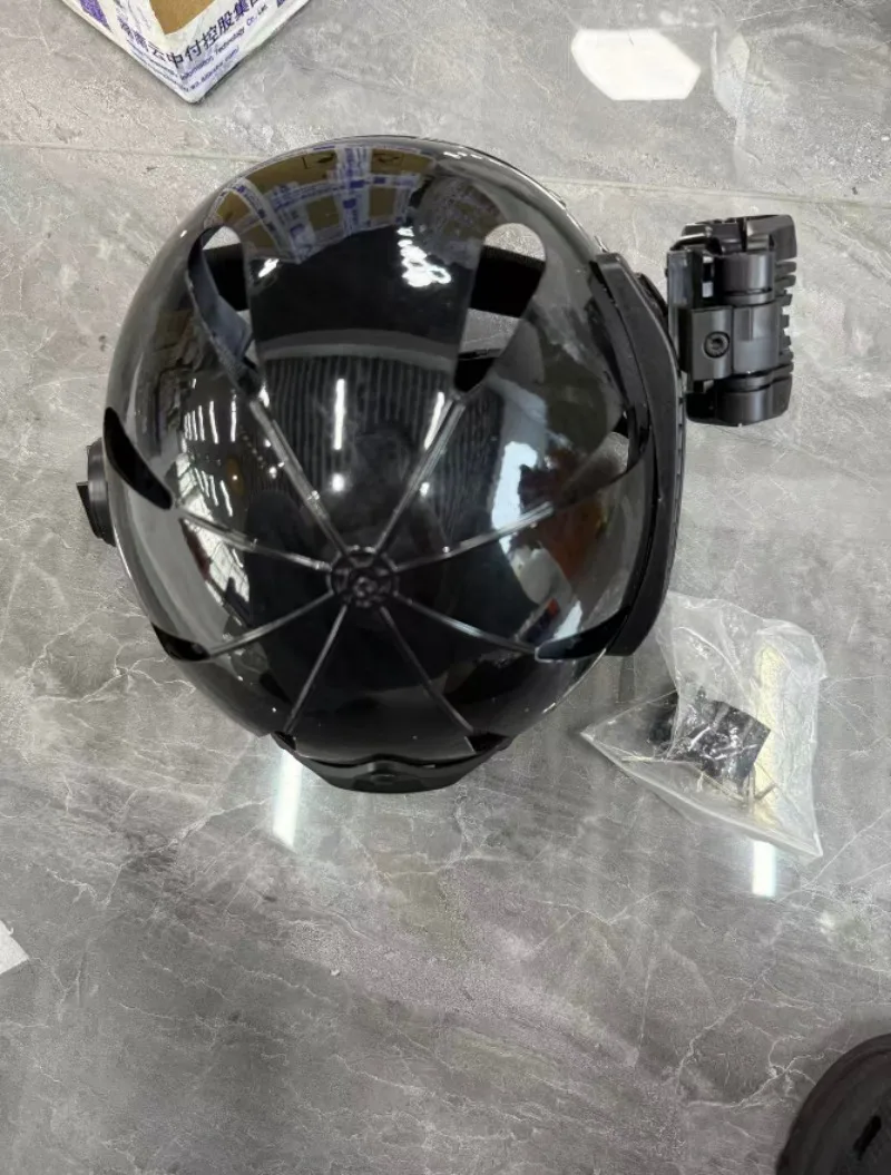 Diving helmet anti-impact thickened seawater corrosion resistance emergency fire multi-functional tactical water rescue helmet view 6