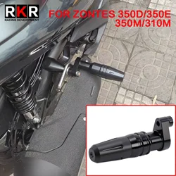 CNC Motorcycle Exhaust Sliders Crash Protection Pad Thickened Falling Protector for ZONTES 310M 350D 350M 350E 150D 150M 350 D E